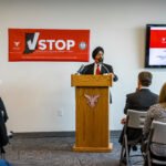 VSTOP Ribbon Cutting in Oakwood Building