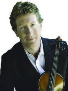 headshot of a man holding a viola