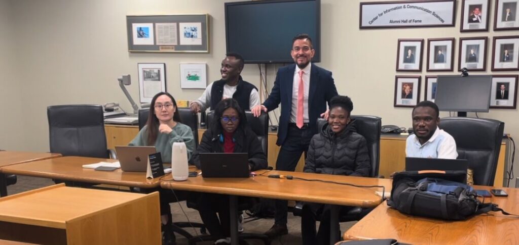 CICS Student Research Team at the SAM International Business Conference 2025.