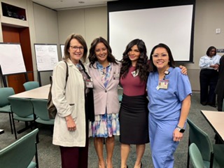 Dr. Patricia Brock and her admin team and a APP colleague. Dr. Brock is on the far left.