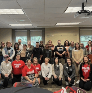 Group photos of writers at the 2024 Write On! Graduate Writing Retreat 