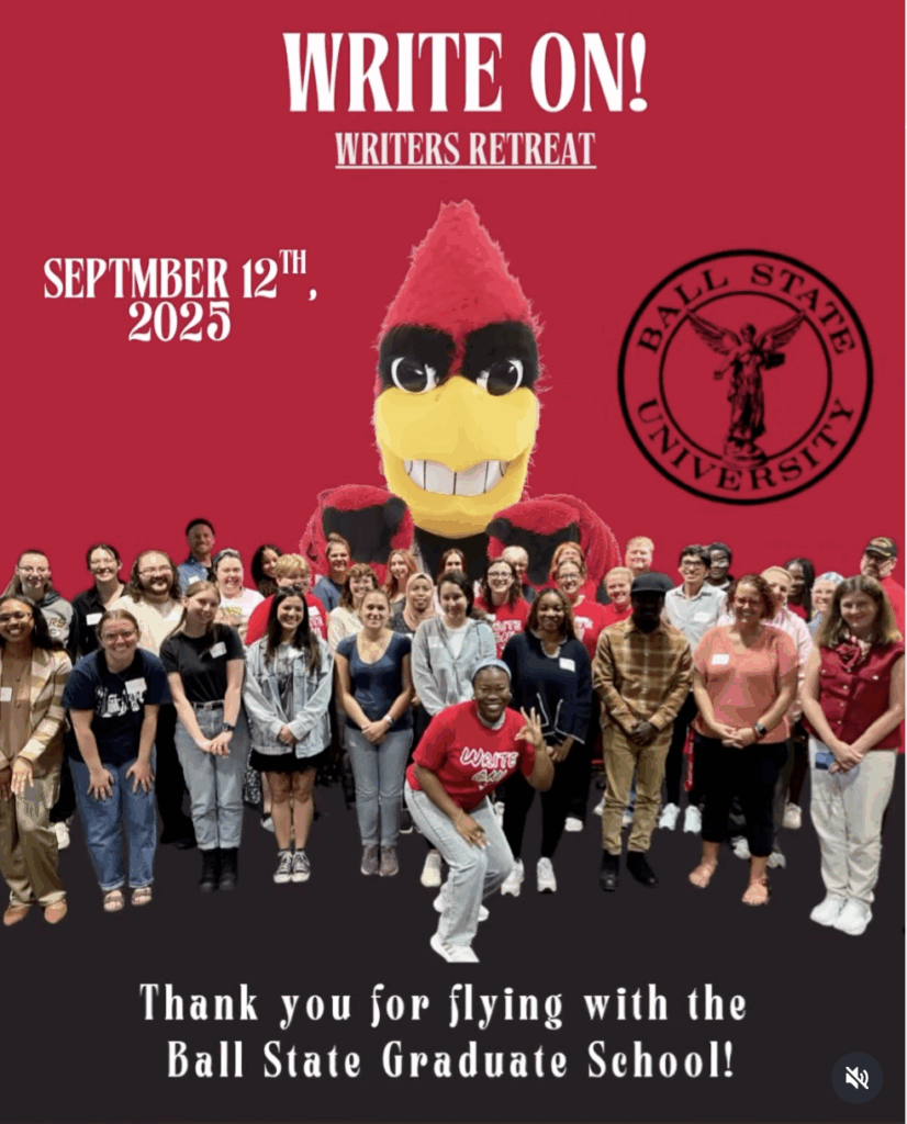 Write On! Graduate Retreat group photos