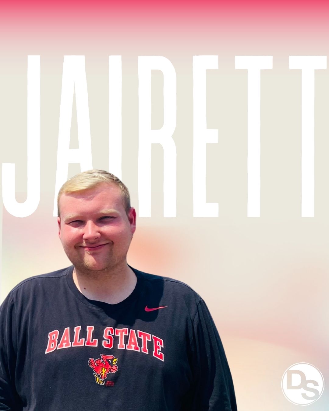 A photo of our DS Graduate Practicum Student, Jairett Boyce