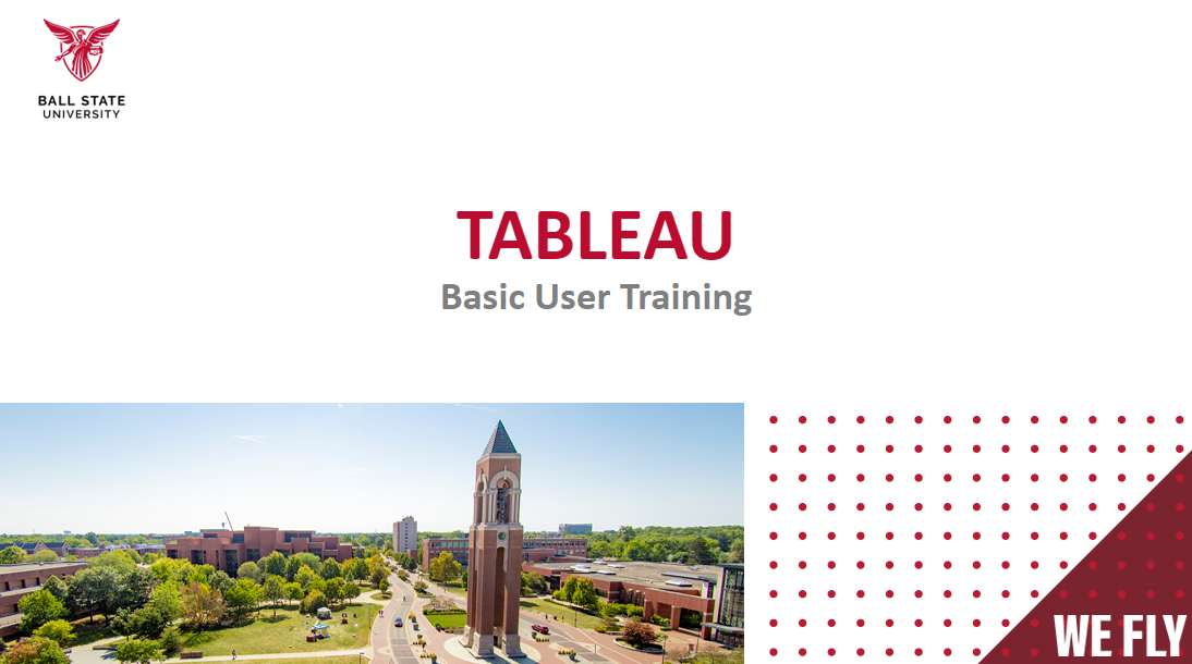 Basic Tableau User Training - Data Insider