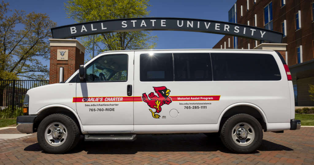 Charlie's Charter van