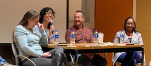 Writers speaking at In Print